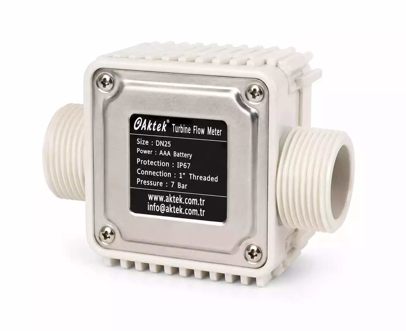 Elektronik Türbin Debimetre DN25