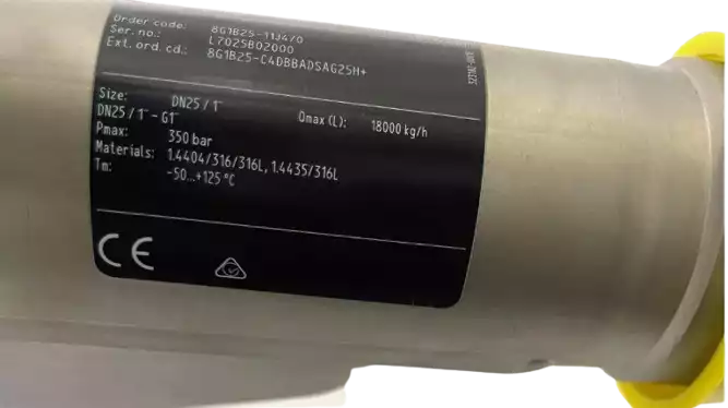 Endress+Hauser Promass 100 Coriolis Debimetre DN25